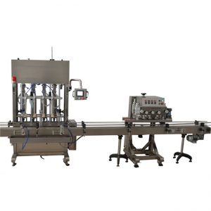 স্বয়ংক্রিয় তরল বোতলজাত সরঞ্জাম 50 মিলি মেডিকেল অ্যালকোহল ফিলিং মেশিন