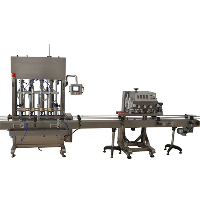 স্বয়ংক্রিয় তরল বোতলজাত সরঞ্জাম 50 মিলি মেডিকেল অ্যালকোহল ফিলিং মেশিন