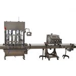 টেবিলের শীর্ষ পেরিস্টালটিক পাম্প শিশি ফাইলিং প্লাগিং এবং সিলিং মেশিন